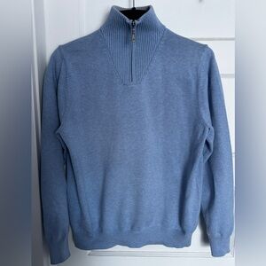 1/4 Zip Season ✨ Brooks Brothers 346 Merino Wool Sweater M